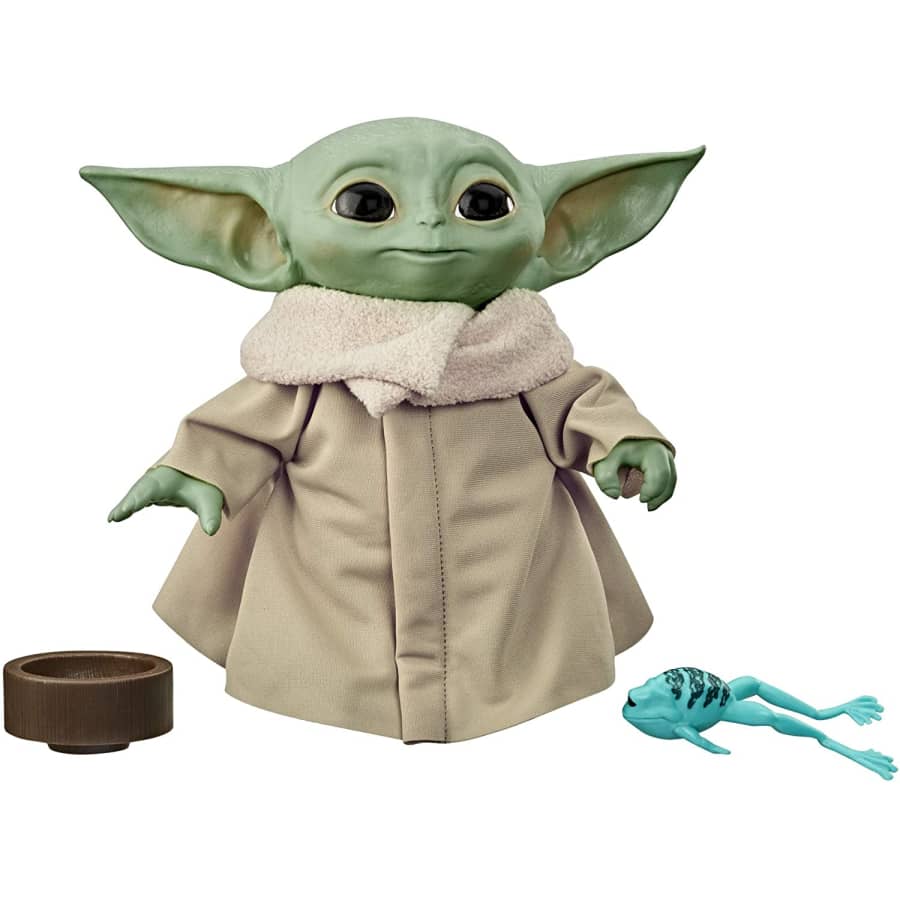 Star Wars The Mandalorian Baby Yoda Talking Plush for $21 Star Wars The Mandalorian Baby Yoda Talking Plush for $21