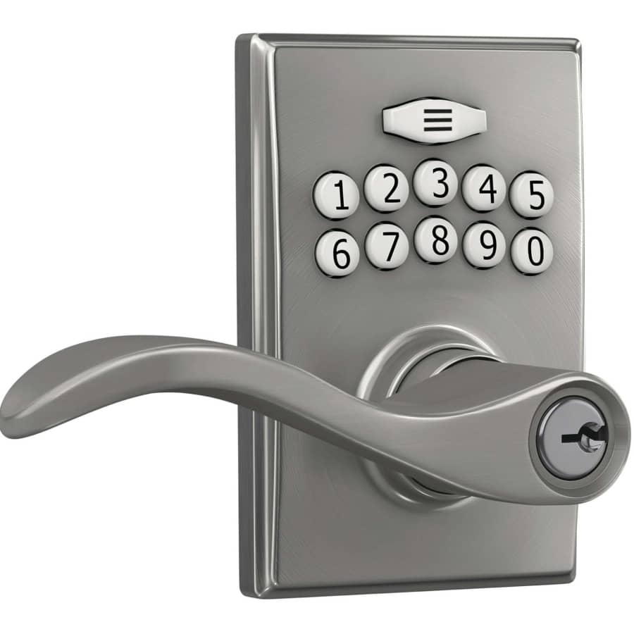 First Secure by Schlage Presley Electronic Door Lock w/ Keypad for $35