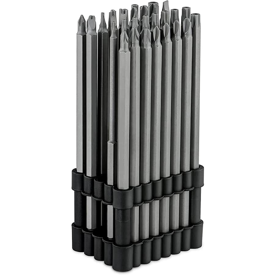 Neiko 1/4" Extra Long Security 32-Piece Screwdriver Bit Set for $26