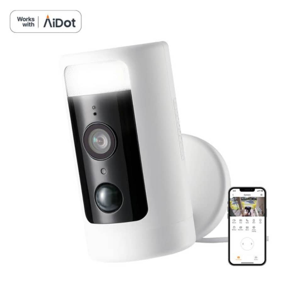 AiDot Winees F1 2K Smart Wired Outdoor Security Camera for $20 AiDot Winees F1 2K Smart Wired Outdoor Security Camera for $20