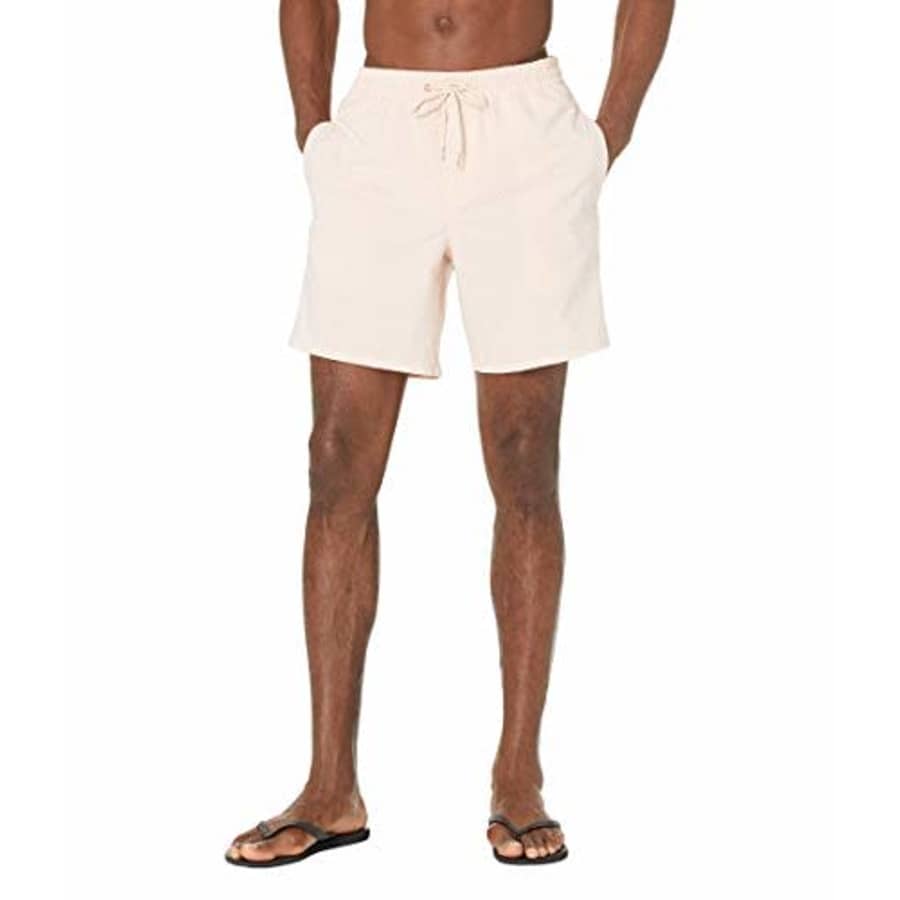 Quiksilver Waterman Men's Standard Swim Trunk Boardshort, Canyon Sunset The Deck Volley 18, XL for $58