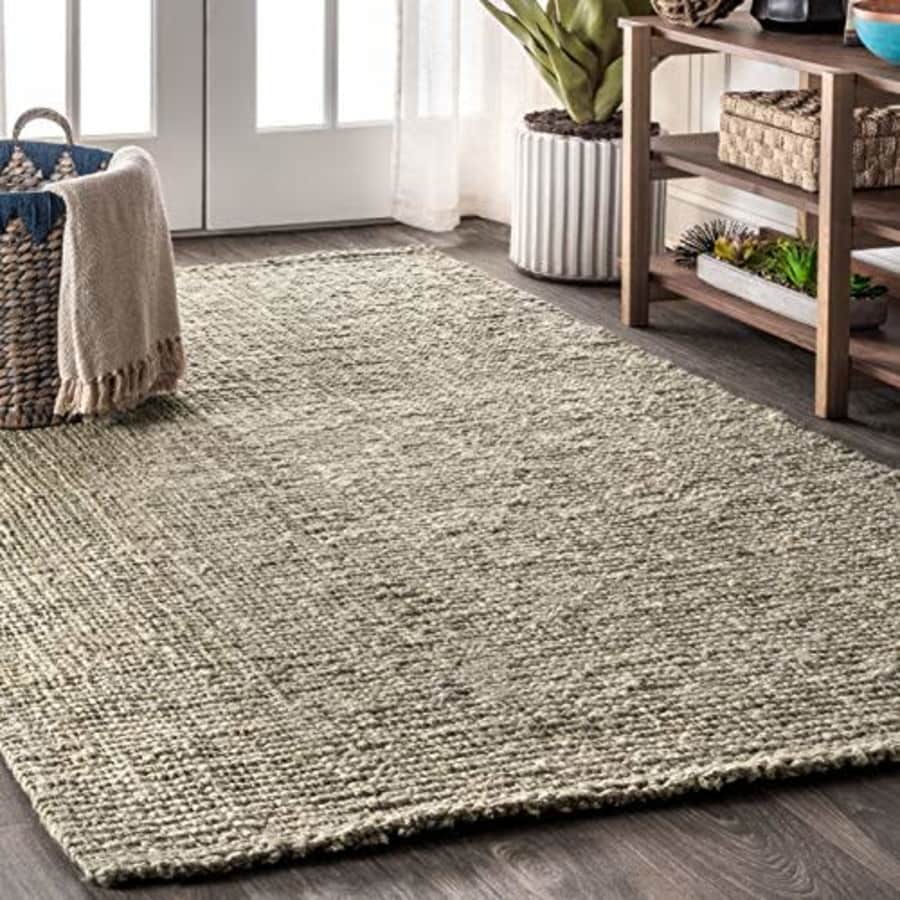 JONATHAN Y NRF102C-3 Pata Hand Woven Chunky Jute Indoor Area Rug Bohemian Farmhouse Easy-Cleaning for $57 JONATHAN Y NRF102C-3 Pata Hand Woven Chunky Jute Indoor Area Rug Bohemian Farmhouse Easy-Cleaning for $57