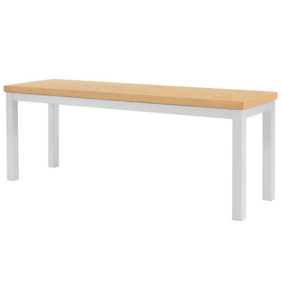 StyleWell Donnelly 48" Metal and Wood Dining Bench for $76 w/ padding