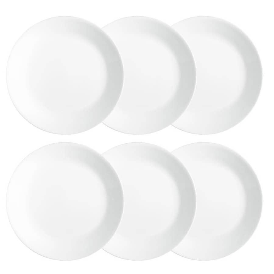 Corelle Classic Winter Frost 10.25" Dinner Plate 6-Pack for $19
