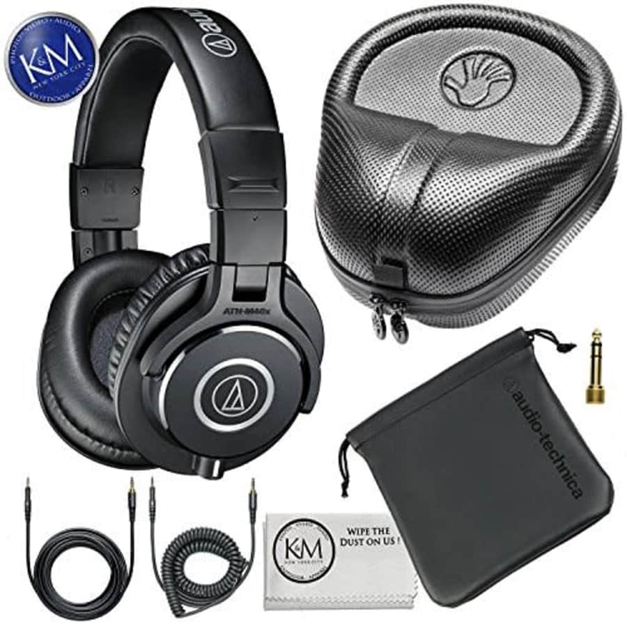 Audio-Technica ATH-M40x Professional Studio Monitor Headphones + Slappa Full Sized HardBody PRO for $99 Audio-Technica ATH-M40x Professional Studio Monitor Headphones + Slappa Full Sized HardBody PRO for $99