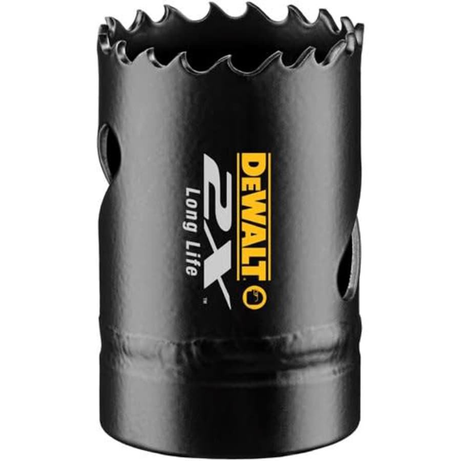 DEWALT DWA1816 1-Inch Hole Saw for $12 DEWALT DWA1816 1-Inch Hole Saw for $12
