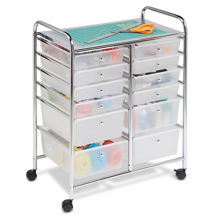 Honey Can Do 12-Drawer Rolling Storage Cart for $68 Honey Can Do 12-Drawer Rolling Storage Cart for $68