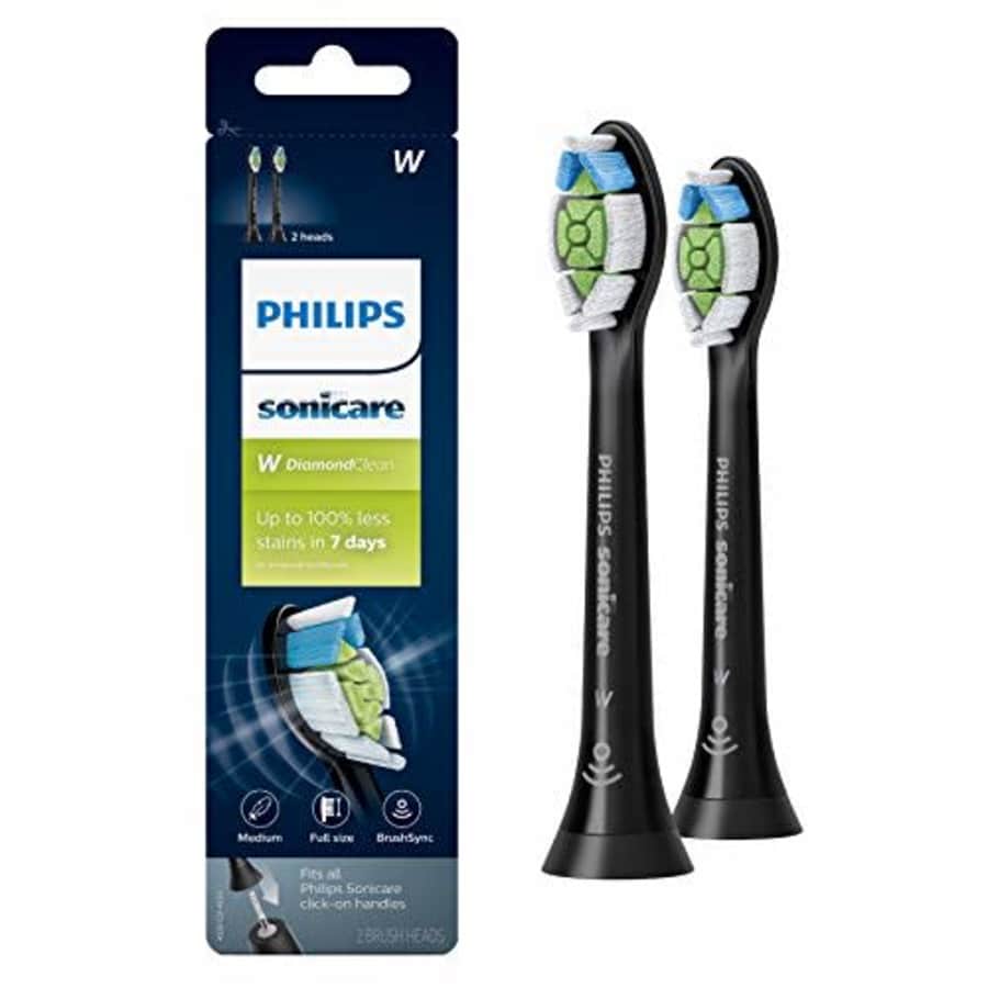 Genuine Philips Sonicare DiamondClean Toothbrush Head, 2 Pack, Black, HX6062/95 for $27 Genuine Philips Sonicare DiamondClean Toothbrush Head, 2 Pack, Black, HX6062/95 for $27