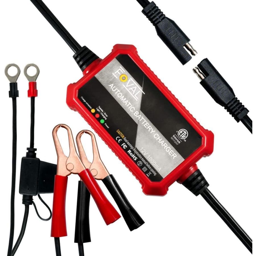 Foval Automatic Trickle Battery Charger for $17