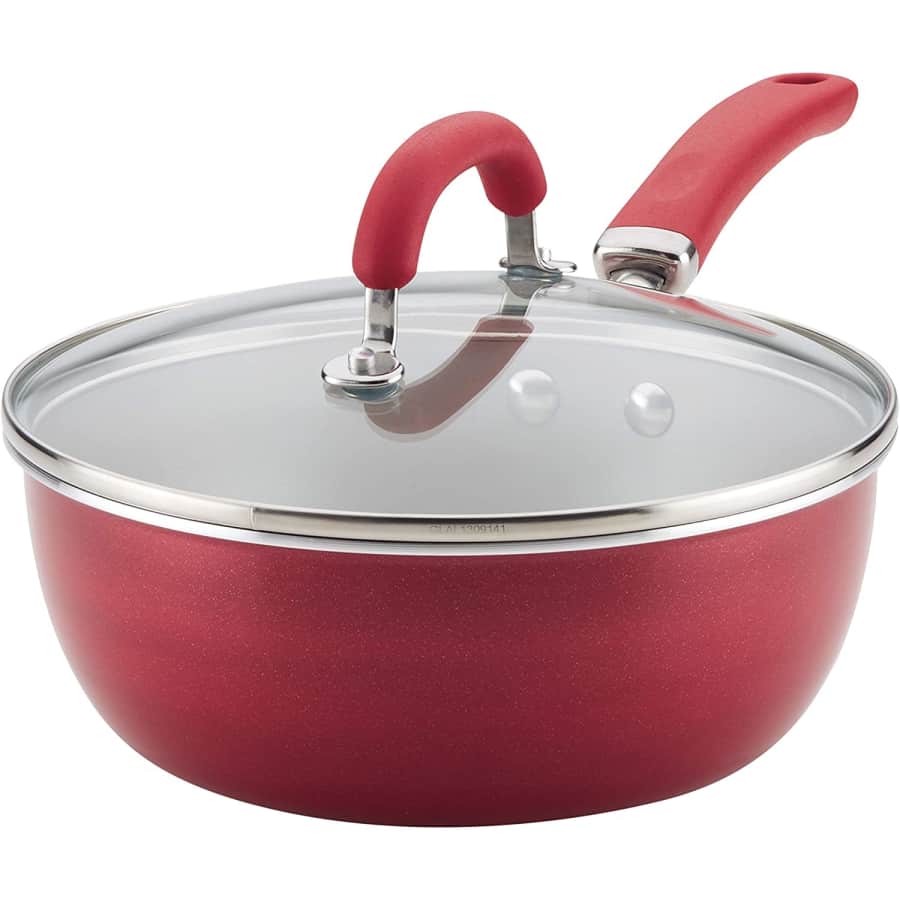 Rachael Ray Create Delicious Aluminum Nonstick 3-Quart Everything Pan for $24