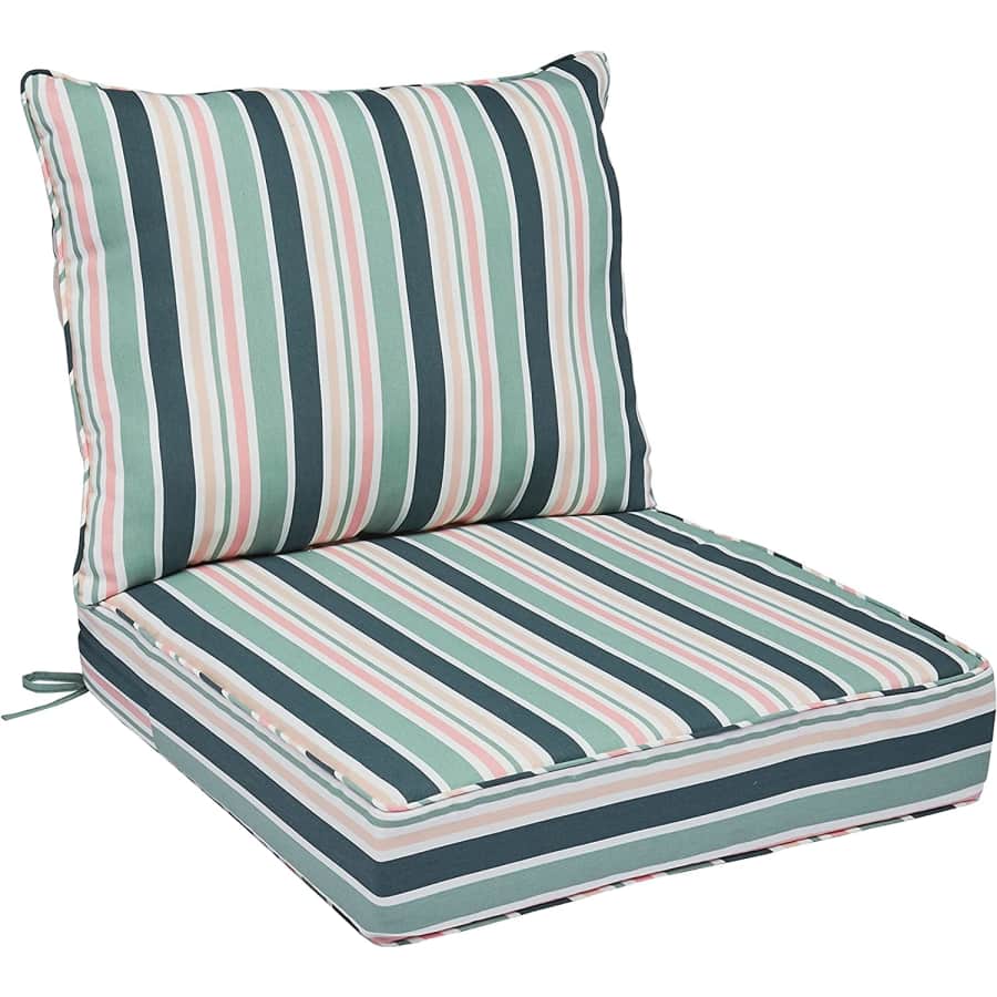 Amazon Basics Deep Seat Patio Cushion Set for $22