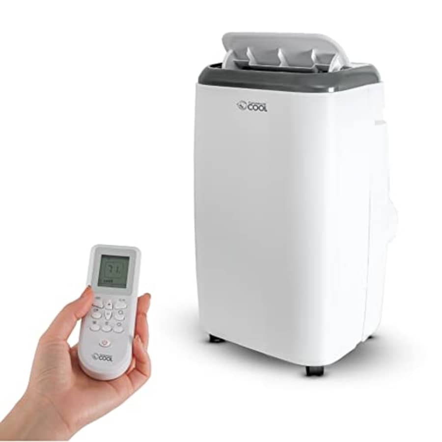 Commercial Cool Commericial Cool CPT10HWB Portable Air Conditioner with Remote Control, 14000 BTU+HEAT, White for $390 Commercial Cool Commericial Cool CPT10HWB Portable Air Conditioner with Remote Control, 14000 BTU+HEAT, White for $390