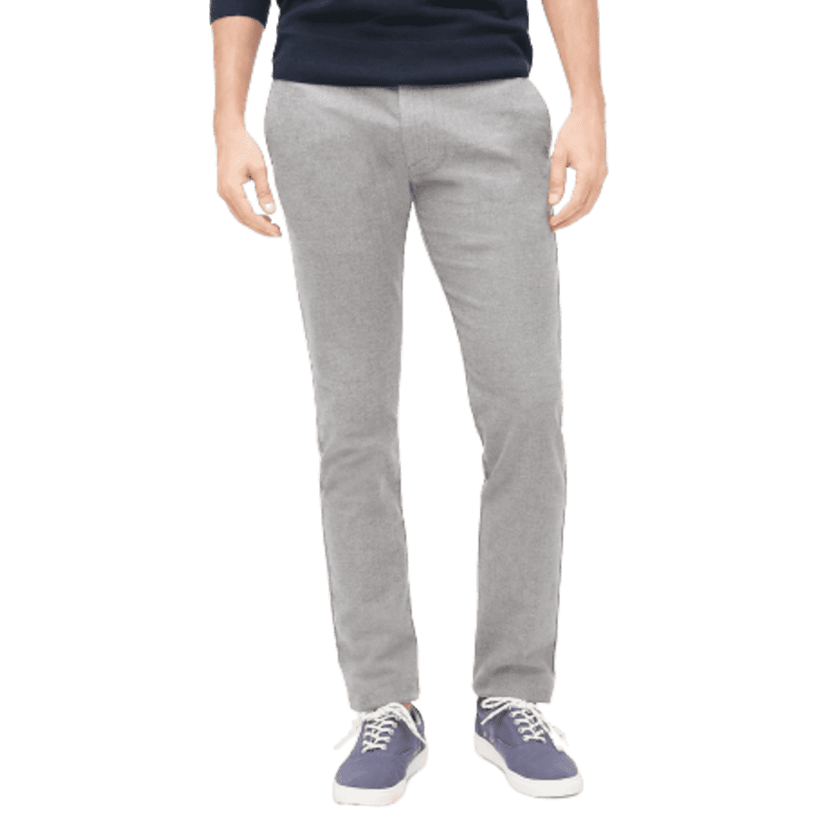 J.Crew Factory Men's Slim-Fit Flex Brushed Twill Pants for $15 J.Crew Factory Men's Slim-Fit Flex Brushed Twill Pants for $15