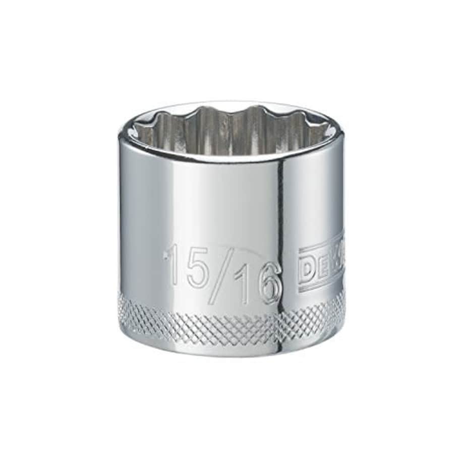 DEWALT 3/8" 12 PT Socket 15/16 for $18