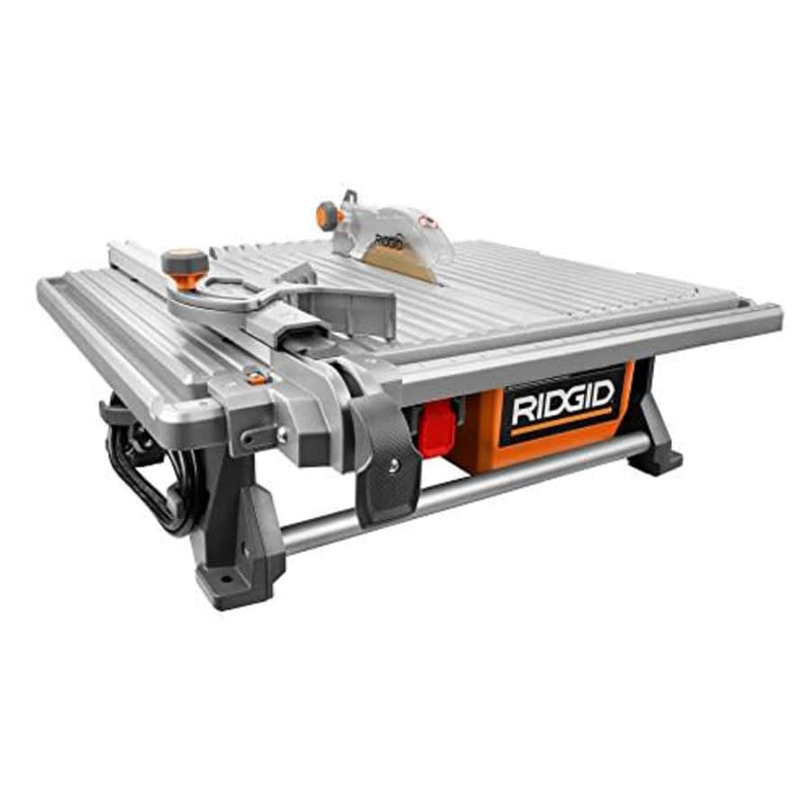 Ridgid 7" Table Top Wet Tile Saw for $215