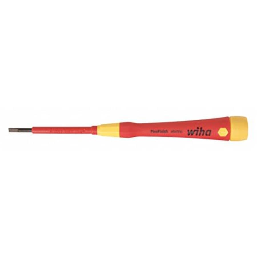 Wiha Tools 32004 Insulated Pico Finish Precision Slotted Screwdriver - 3.5 x 60 mm. for $19