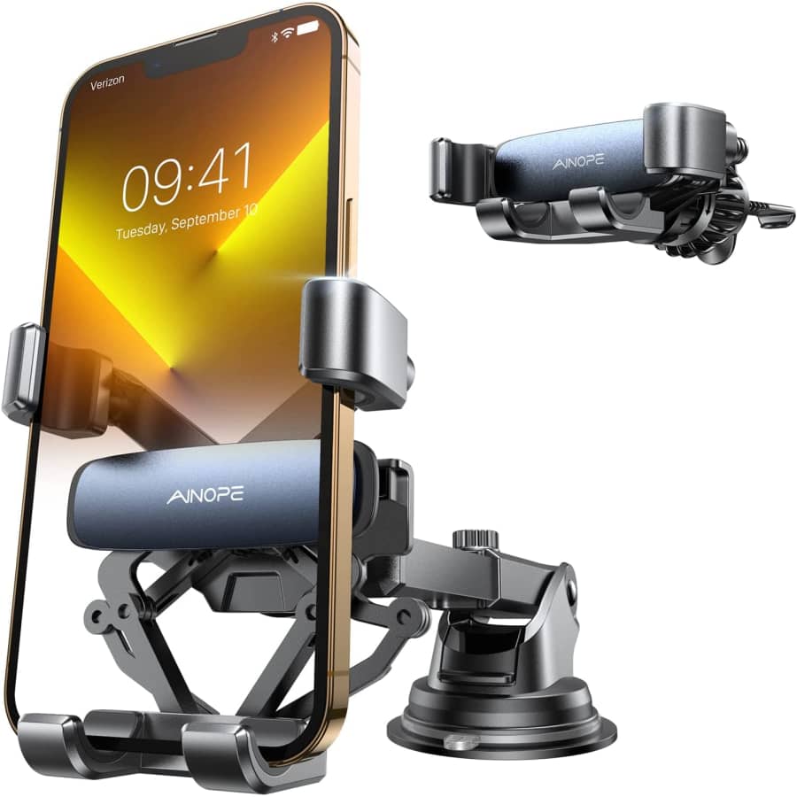 Ainope Gravity Car Phone Mount for $22