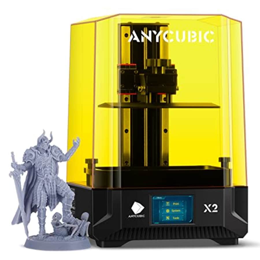 ANYCUBIC Photon Mono X2 Resin 3D Printer, 9.1'' 4K+ HD Mono Screen LCD SLA Large 3D Printer with for $340 ANYCUBIC Photon Mono X2 Resin 3D Printer, 9.1'' 4K+ HD Mono Screen LCD SLA Large 3D Printer with for $340