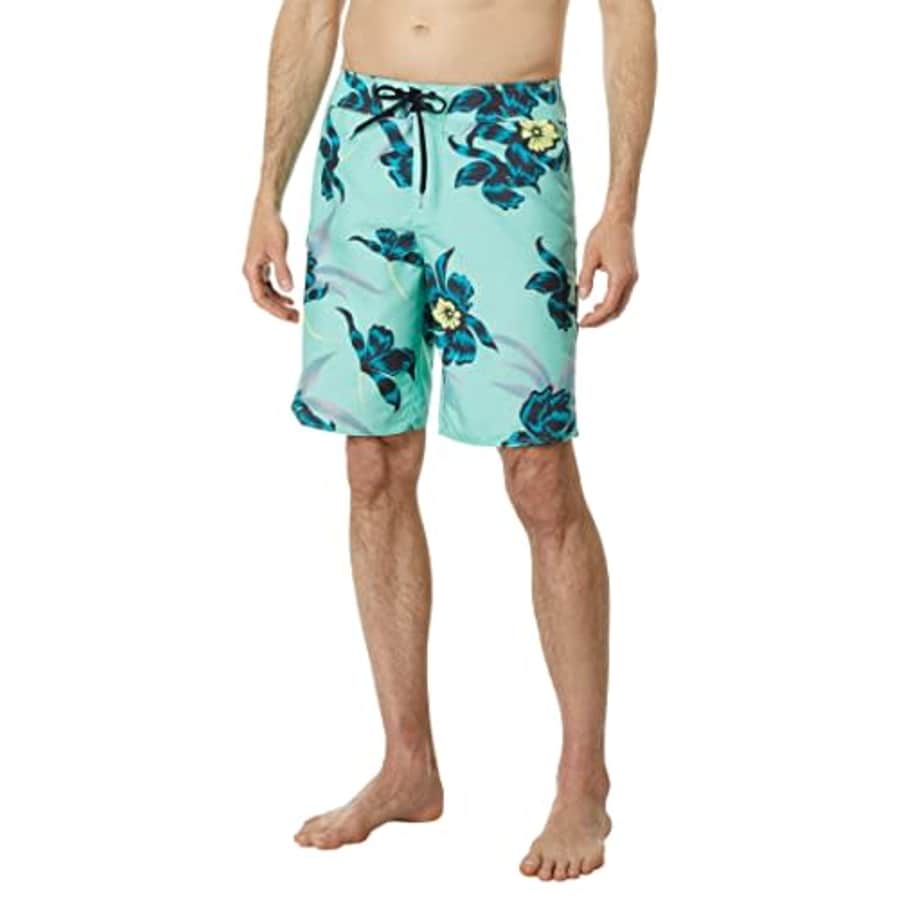 Volcom Men's Standard Lido Solid Mod 20" Boardshort, Ice, 31 for $50