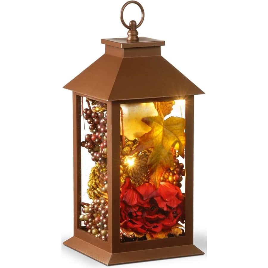 National Tree Company 12" Harvest Lantern for $31 National Tree Company 12" Harvest Lantern for $31