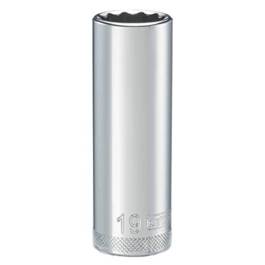 DEWALT DWMT74550OSP 12 Point 1/2" Drive Deep Socket 19MM for $11 DEWALT DWMT74550OSP 12 Point 1/2" Drive Deep Socket 19MM for $11