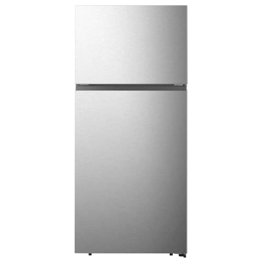 Hisense 18-Cu. Ft. Stainless Steel Top-Freezer Refrigerator for $599 Hisense 18-Cu. Ft. Stainless Steel Top-Freezer Refrigerator for $599