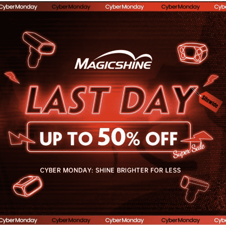 Magicshine Bike Light Cyber Monday Big Deals at Amazon: Up to 50% off