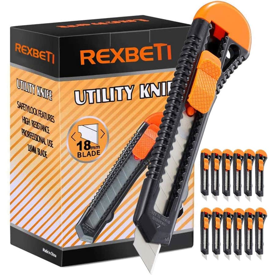 Utility Knife 12-Pack for $9