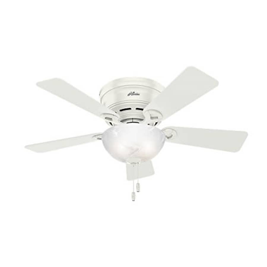 Hunter Fan Company 52138 Hunter 42-Inch Haskell Low Profile Indoor Living Room Ceiling 4 Blade Fan for $120