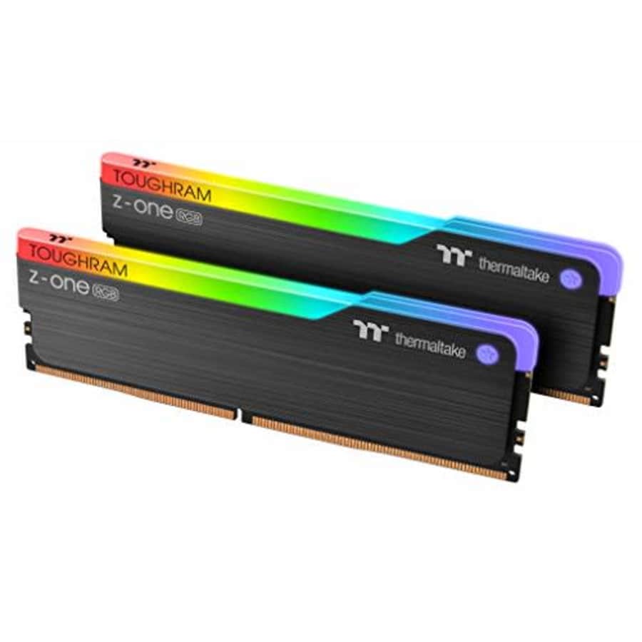 Thermaltake TOUGHRAM Z-ONE RGB DDR4 3200MHz 16GB (8GB x 2) 16.8 Million Color RGB Alexa/Razer for $130 Thermaltake TOUGHRAM Z-ONE RGB DDR4 3200MHz 16GB (8GB x 2) 16.8 Million Color RGB Alexa/Razer for $130