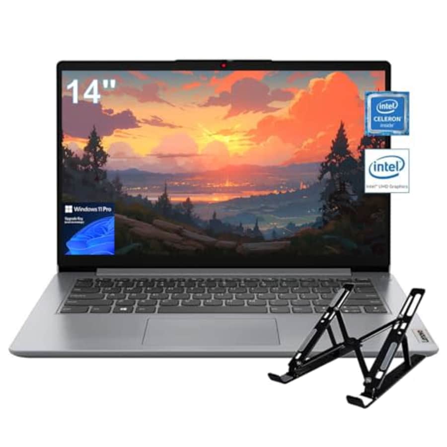 Lenovo IdeaPad 1 Business Laptop - 14" HD Display, Intel Celeron N4020, 4GB RAM, 160GB for $250