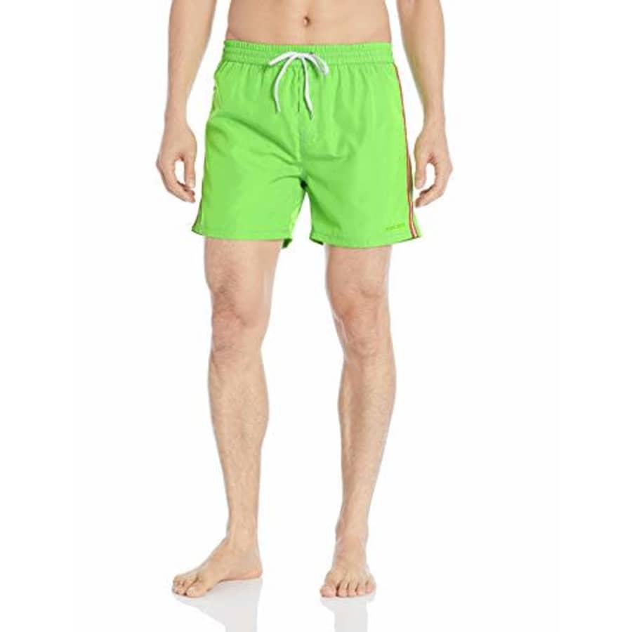 Diesel Men's BMBX-Wave 2.017 Shorts, Green, XL for $43