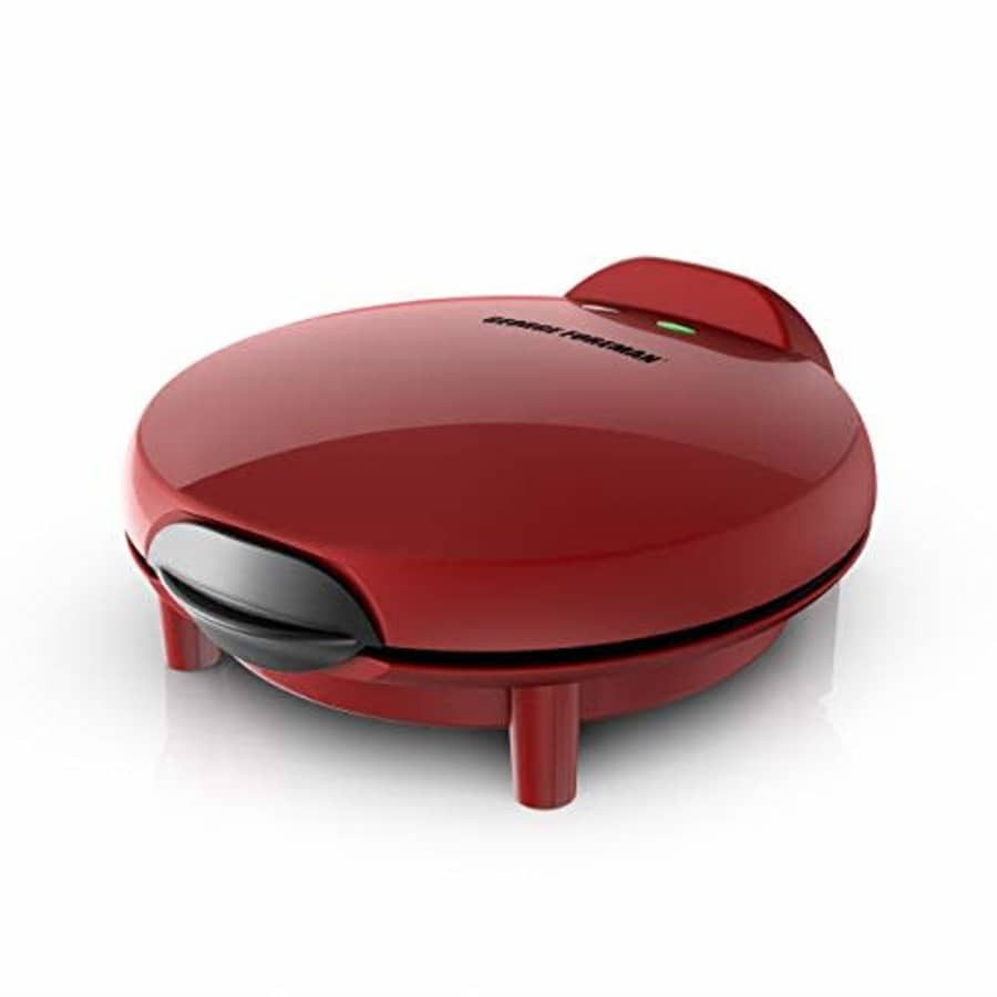 George Foreman Electric Quesadilla Maker, Red, GFQ001 (Renewed) for $27