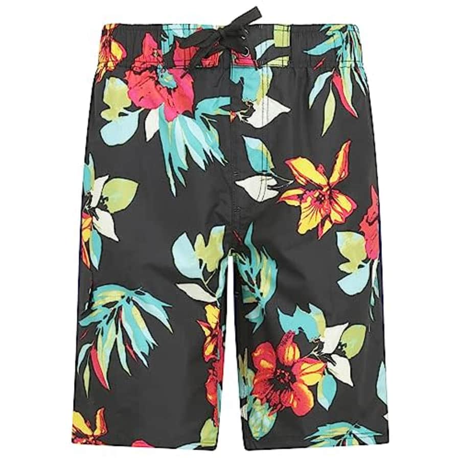 Kanu Surf Men's Standard Flex Swim Trunks (Regular & Extended Sizes), Bora Bora Black for $12 Kanu Surf Men's Standard Flex Swim Trunks (Regular & Extended Sizes), Bora Bora Black for $12