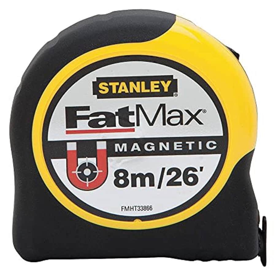 Stanley 26 ft./8m FatMax Magnetic Tape Measure for $34 Stanley 26 ft./8m FatMax Magnetic Tape Measure for $34