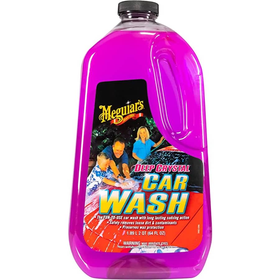 Meguiar's Deep Crystal Car Wash 64-oz. Bottle for $4 Meguiar's Deep Crystal Car Wash 64-oz. Bottle for $4
