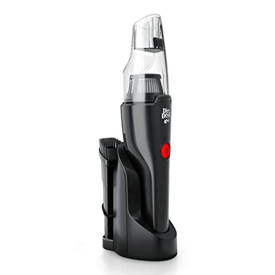 Dirt Devil Grab & Go+ 8V Cordless Hand Vacuum, Powerful and Lightweight, BD30100V, Black for $64 Dirt Devil Grab & Go+ 8V Cordless Hand Vacuum, Powerful and Lightweight, BD30100V, Black for $64