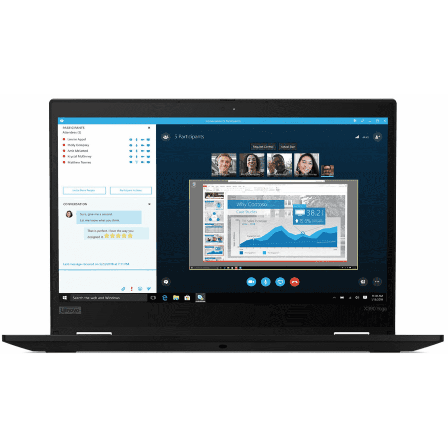 Lenovo ThinkPad X390 Yoga Whiskey Lake i7 13.3" 2-in-1 Touch Laptop w/ Pen Pro for $930
