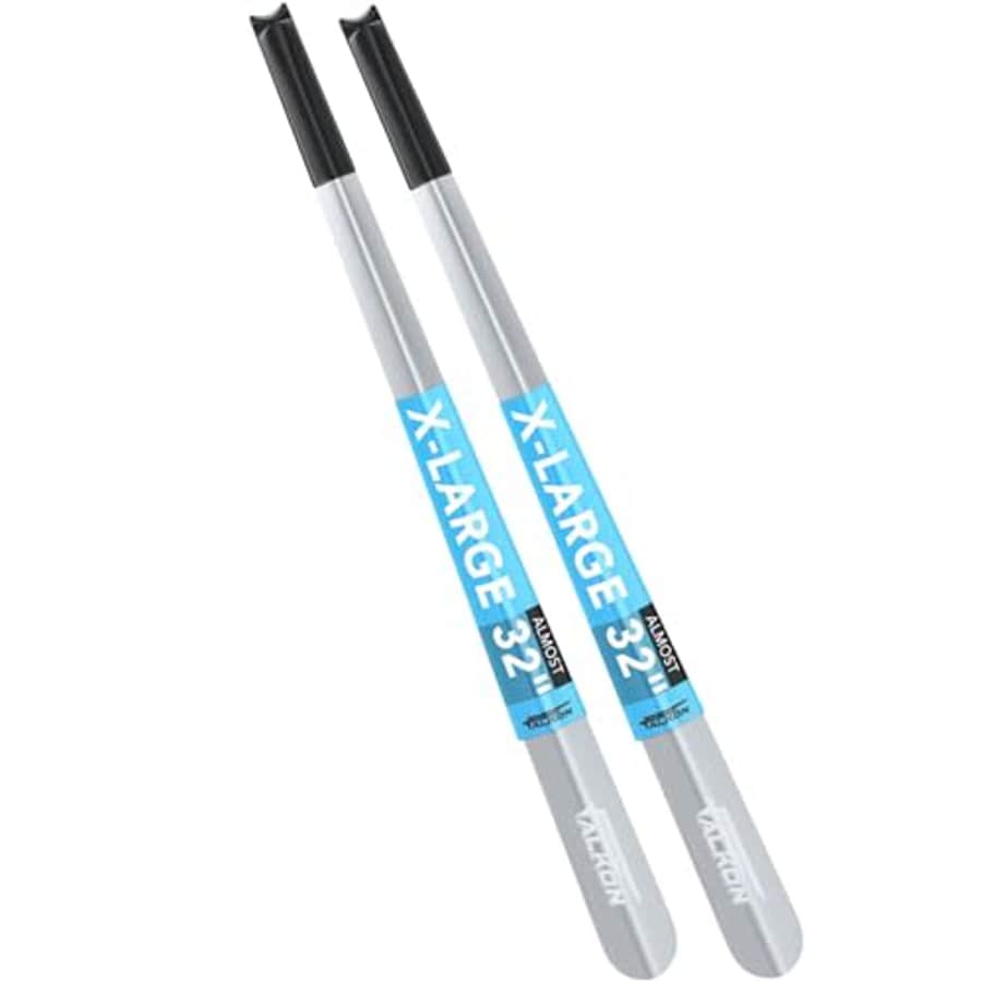 Falkon 31.8" Extra Long Metal Shoe Horn 2-Pack for $19 Falkon 31.8" Extra Long Metal Shoe Horn 2-Pack for $19