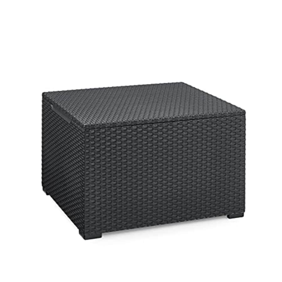 Keter Emma Corfu Coffee Storage Table Modern All Weather Outdoor Patio Garden Backyard Furniture, for $50 Keter Emma Corfu Coffee Storage Table Modern All Weather Outdoor Patio Garden Backyard Furniture, for $50