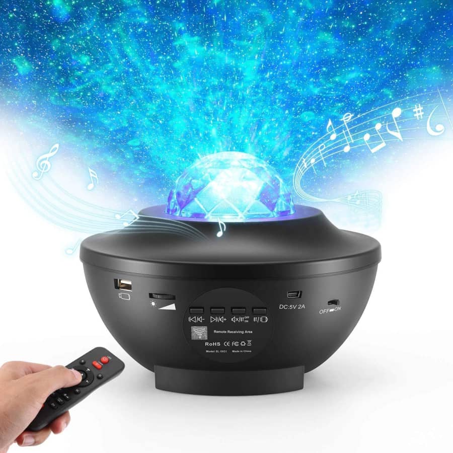 YYT Laser Star Projector Night Light Projector for $19