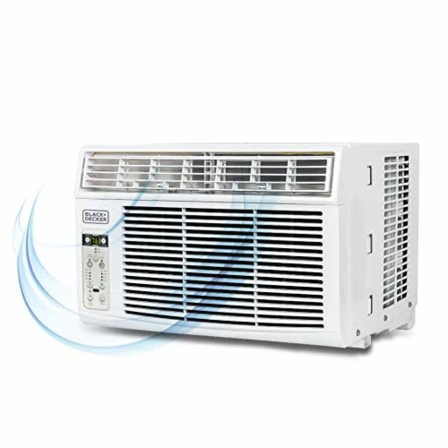 Black + Decker BLACK+DECKER BD06WT6 Window Air Conditioner with Remote Control, 6000 BTU, Cools Up to 250 Square for $199