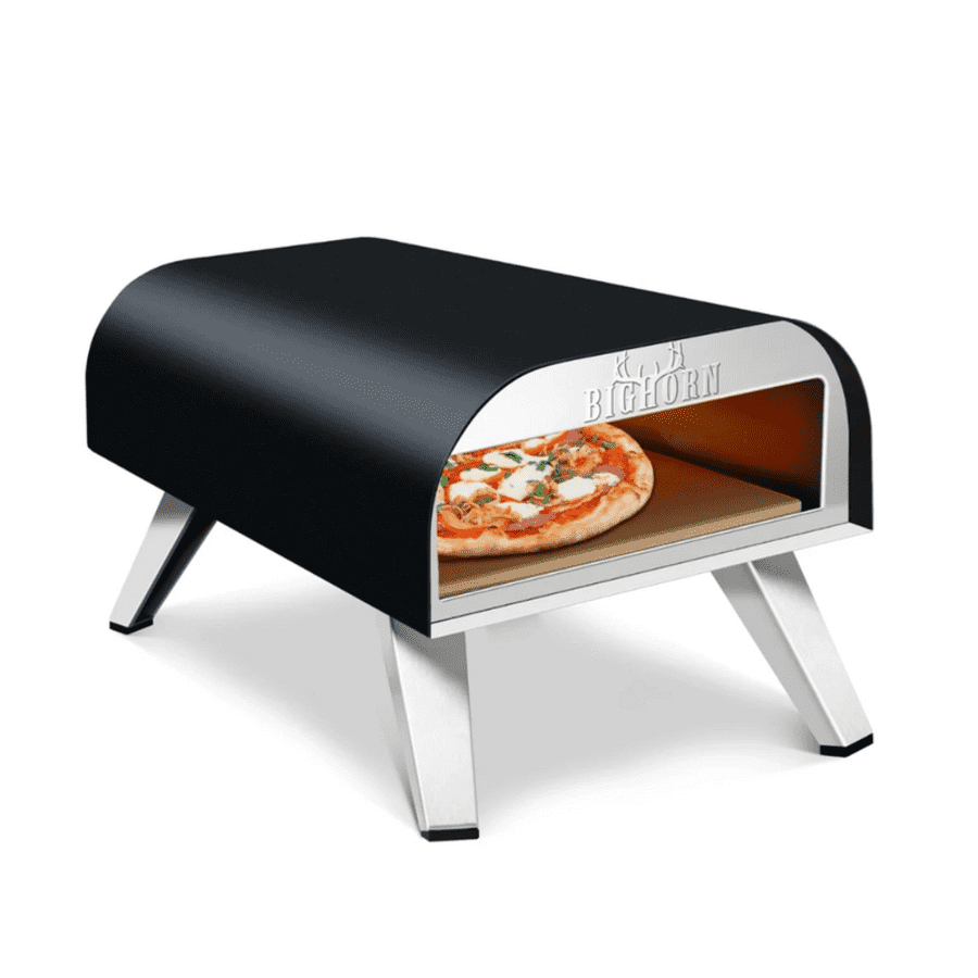 Big Horn Outdoors 12" Portable Gas Pizza Oven for $70 Big Horn Outdoors 12" Portable Gas Pizza Oven for $70