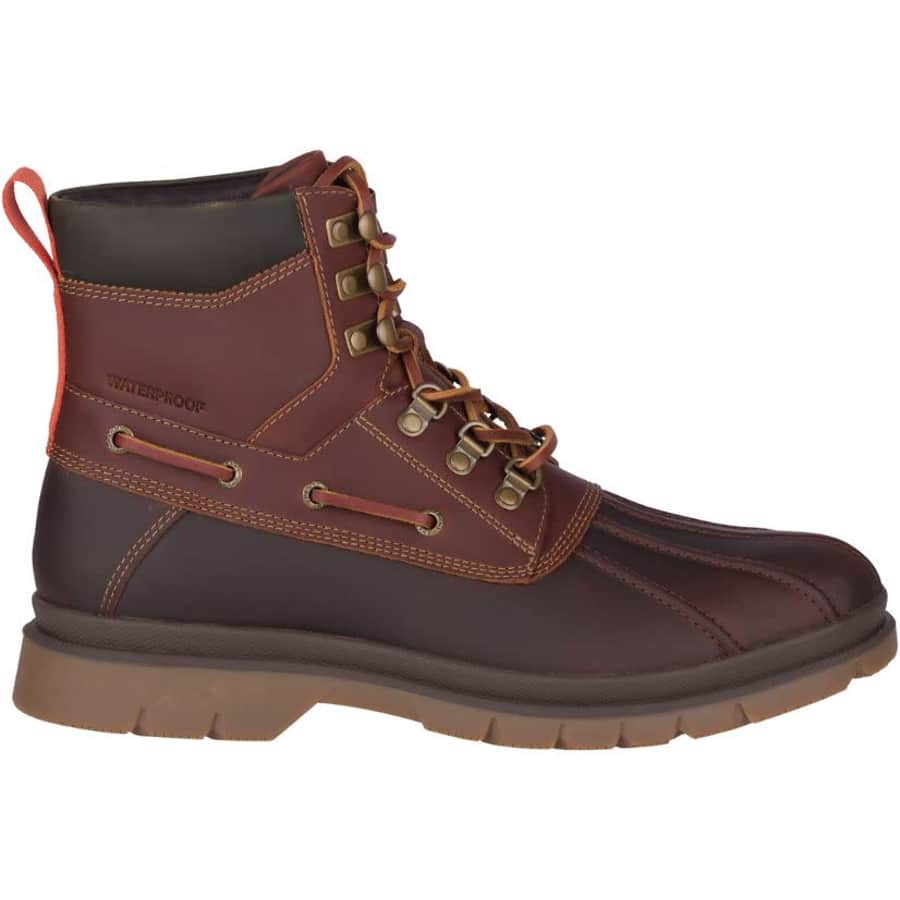 Sperry Men's Watertown Leather Duck Boots for $86