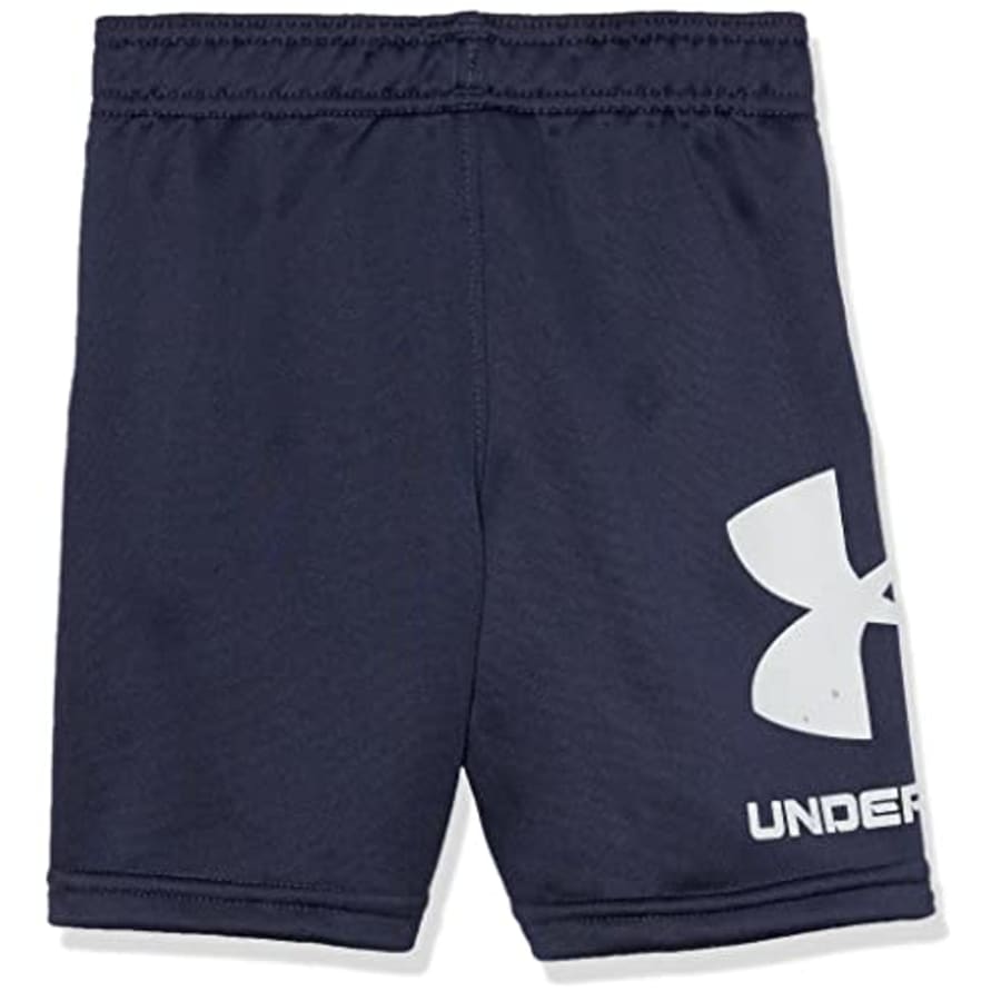 Under Armour boys Symbol Signature Terry Casual Shorts, Midnight Navy, 7 US for $18