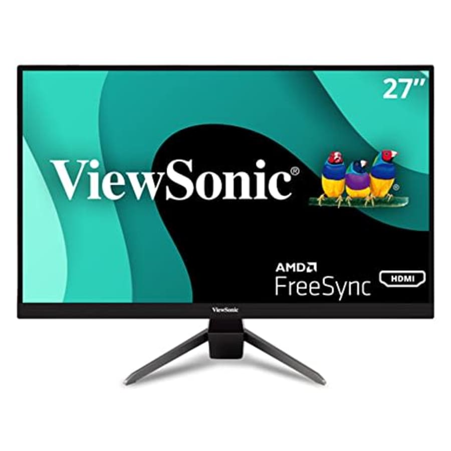 ViewSonic VX2767-MHD 27 Inch 1080p Gaming Monitor with 75Hz, 1ms, Ultra-Thin Bezels, FreeSync, Eye for $140 ViewSonic VX2767-MHD 27 Inch 1080p Gaming Monitor with 75Hz, 1ms, Ultra-Thin Bezels, FreeSync, Eye for $140