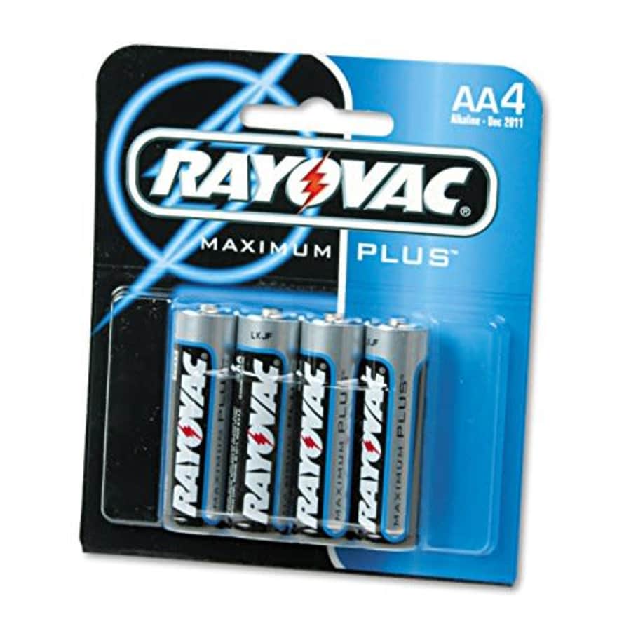 Rayovac Rayovac Alkaline Batteries, AA Size, 0.24 Pound for $13 Rayovac Rayovac Alkaline Batteries, AA Size, 0.24 Pound for $13