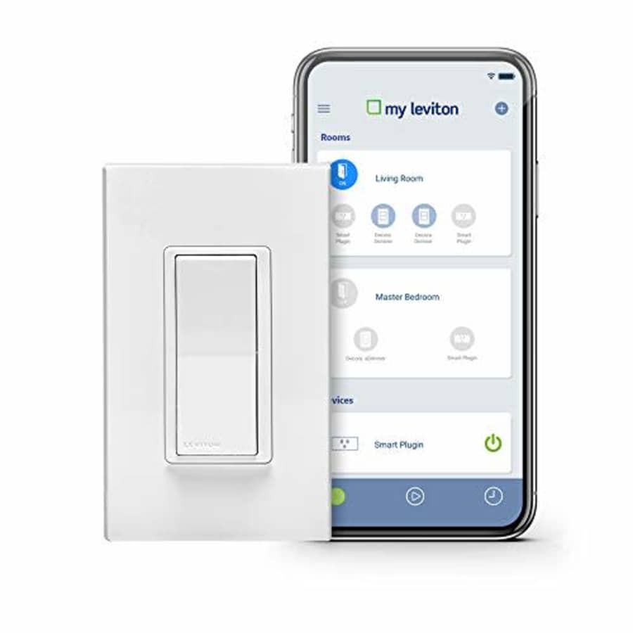 Leviton DW15S-1BZ Decora Smart Wi-Fi 15A Universal LED/Incandescent Switch, Works with Amazon for $80