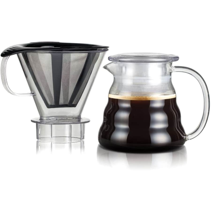 Bodum Melior Pour Over Borosilicate Glass Coffee Dripper for $13 Bodum Melior Pour Over Borosilicate Glass Coffee Dripper for $13
