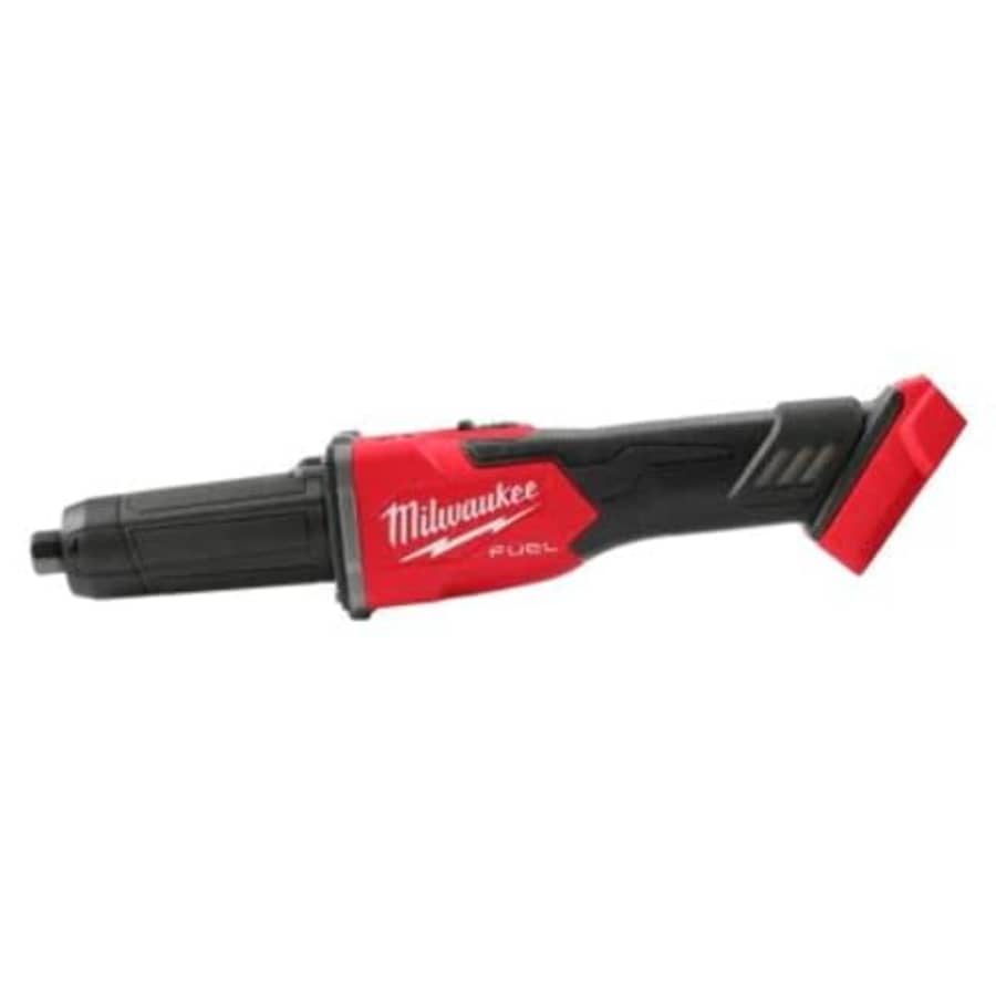 Milwaukee 2939-20 18V Cordless 1/4" Braking Die Grinder Slide Switch (Tool Only), Chrome for $128